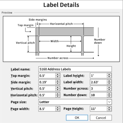 Adhesive labels 1" x 2-5/8" 900 Labels Sticker Paper Permanent Printer Mailing Labels 8.5"×11" White 30 Sheets